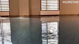 She Thanked the Lifeguard with a Juicy Blowjob